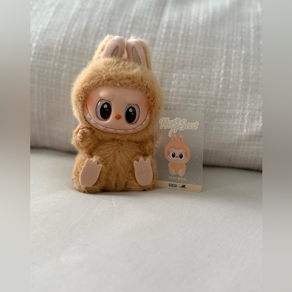 Brand New Authentic Labubu “Baba” – Have a Seat Collection
